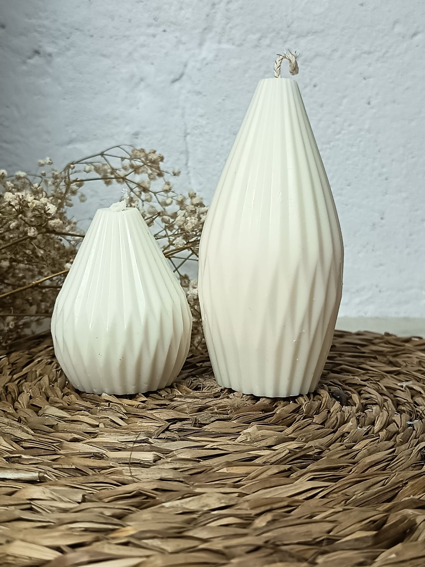 Vela decorativa Gota L