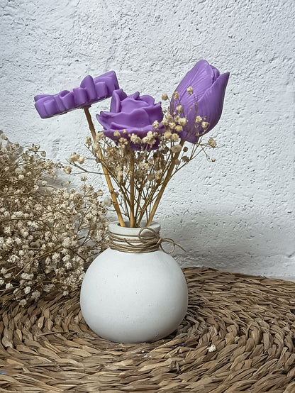 Jarrones aromáticos de cera de Soja