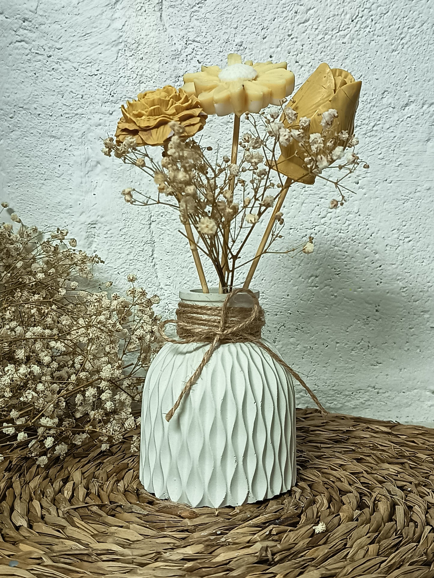 Jarrones aromáticos de cera de Soja