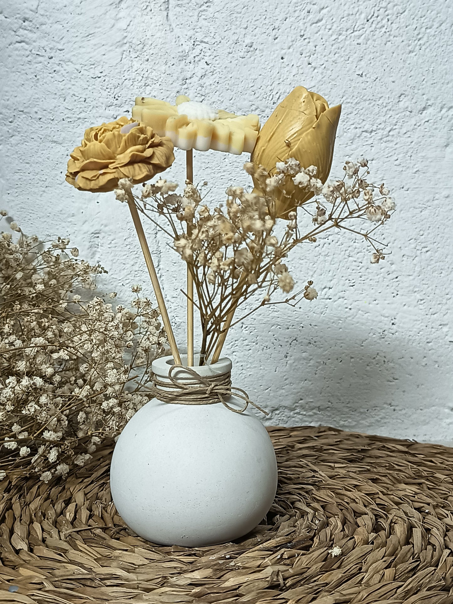 Jarrones aromáticos de cera de Soja