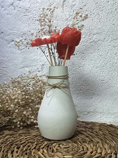 Jarrones aromáticos de cera de Soja
