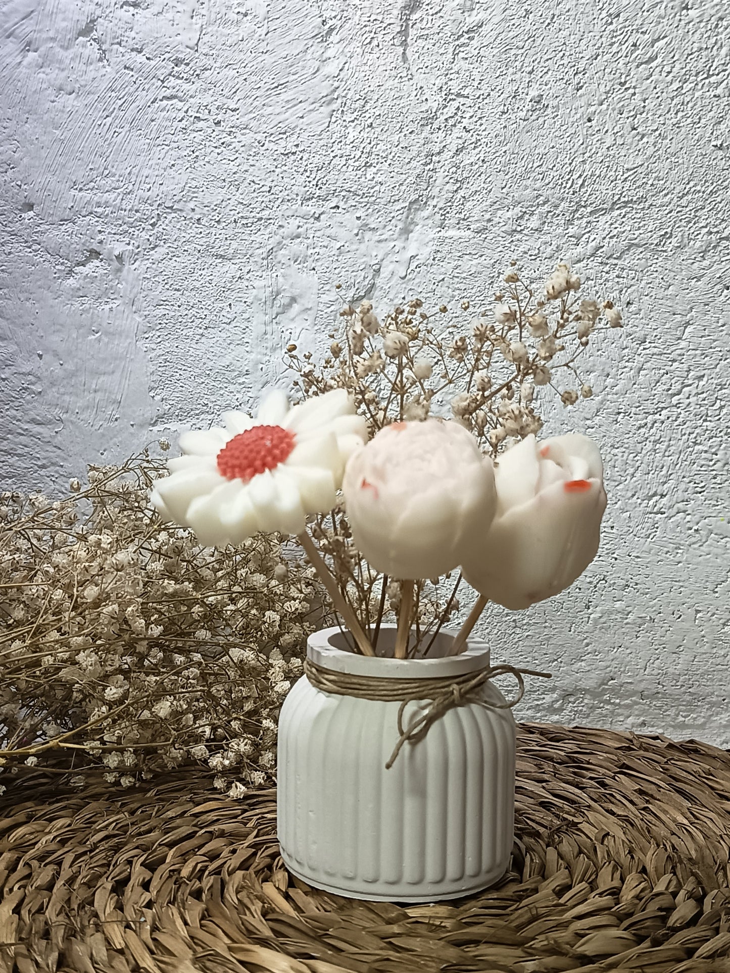 Jarrones aromáticos de cera de Soja