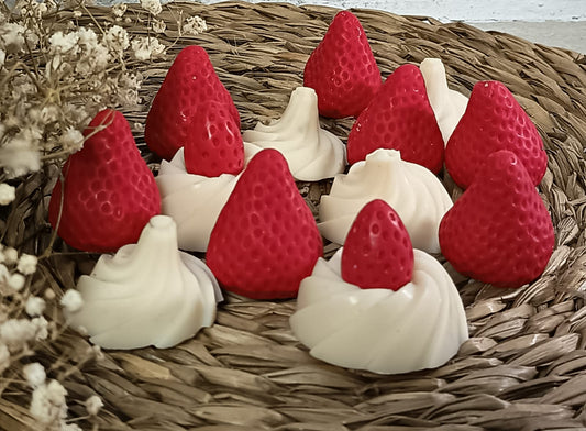 Wax Melts Gourmet  "Fresas & Nata"